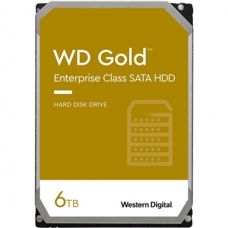 WD Gold 6TB Enterprise Class Hard Disk Drive - 7200 RPM Class SATA 6Gb/s 128MB Cache 3.5 Inch
